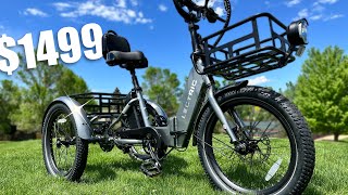 The Cheapest ETrike is Much Better Than Expected Lectric XP Trike Review [upl. by Adlez829]