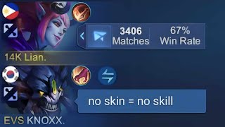 NO SKIN  NO SKILL THEY UNDERESTIMATE MY SELENA AND THIS HAPPENED  ENEMY TRASHTALK ME 😢 [upl. by Kayla]