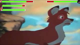 The Fox and the Hound 1981 Final Battle with healthbars Edited by GabrielD2002 [upl. by Betti740]