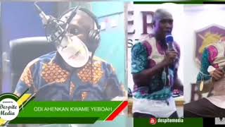 Odi Ahekan of Peace Fm hits hard on Prophet Kofi Oduro for wearing pants in his church [upl. by Nwahsal268]