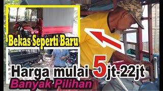 Pusat Motor Roda 3 Bekas Murah Harga Mulai 5jtaan  Berburu Roda Tiga Barang ISTIMEWA Part 1 part1 [upl. by Johannes]