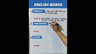 English Words cabriolet gobbledygook [upl. by Lyle335]