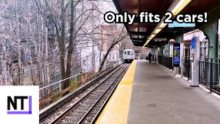 New York’s Shortest Subway Platform [upl. by Josefa]