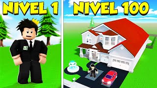 ¡PASAMOS de CASA NOOB a MANSION PRO en ROBLOX 🏡😱 House Tycoon [upl. by Nytnerb]