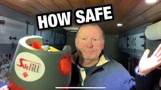 How to use a safefill LPG bottle correctly [upl. by Silyhp135]