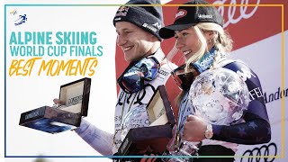 🎿 Alpine Skiing 🏆 World Cup FINALS  BEST MOMENTS from Soldeu  FIS Alpine [upl. by Nowad725]