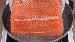 A genius trick for cooking salmon From now on Ill only do it like this [upl. by Eiramik]