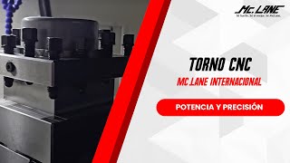 Torno CNC McLane Potencia y Precisión al Máximo [upl. by Theresita322]