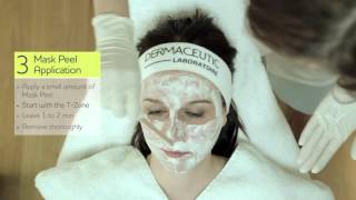 Dermaceutic Mask Peel  Short Video [upl. by Terra]