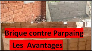 Avantages de la brique de terre [upl. by Service]