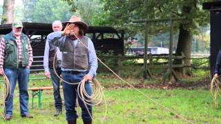 Bundesverband Deutscher Herefordzüchter Lasso Training [upl. by Cayla]