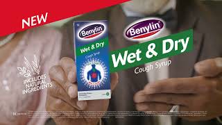 Wet cough Dry cough RelieveYourCough with Benylin® [upl. by Lapides756]