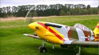 Seagull Models Dewoitine D 520 Maiden Flight [upl. by Ecinreb]