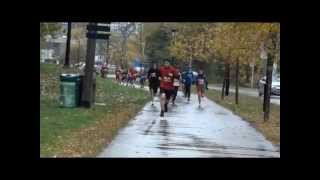 Crosscountry Montréal benjamin masculin élite 17km catégorie Championnat régional octobre 2012 [upl. by Euqor239]