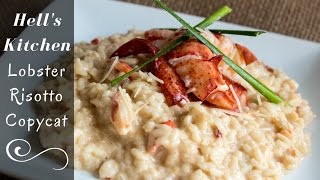 Lobster Risotto Copycat Hells Kitchen Gordon Ramsay Recipe [upl. by Llenor]