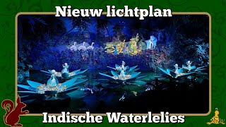 Efteling Nieuw lichtplan Indische Waterlelies [upl. by Lotte143]