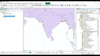 Importar datos desde hoja de cálculo Excel en ArcMap [upl. by Emogene621]