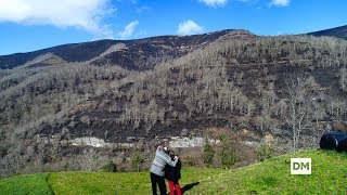 El fuego devora a Cantabria [upl. by Eiluj]