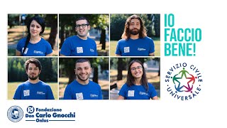 Il servizio civile in Fondazione Don Gnocchi 2021 [upl. by Vallo]