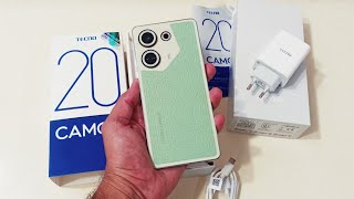 Tecno Comon 20 Unboxing ✨ Price In Pakistan and Review AMOLED Display 16256 Only 37999 [upl. by Wiencke]