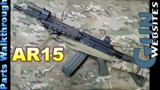 AR15 Parts Breakdown [upl. by Anidal]