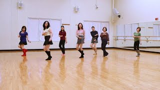 Justified  Line Dance Dance amp Teach [upl. by Gromme393]