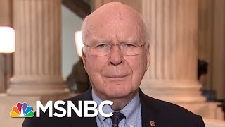 Leahy Kavanaugh Confirmation Battle Damaging To Senate And Supreme Court  Andrea Mitchell  MSNBC [upl. by Apeed537]