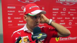 F1 Sebastian Vettel Bwoahs When Asked About Rosbergs Retirement [upl. by Sirraj601]