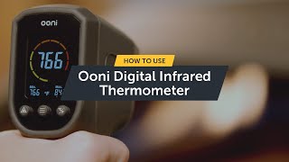 How to Use the Ooni Digital Infrared Thermometer  Ooni Pizza Ovens [upl. by Pedersen]