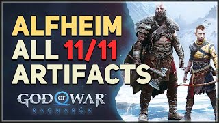 All Artifacts Alfheim God of War Ragnarok [upl. by Ennaira]