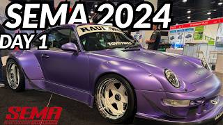 SEMA SHOW 2024 highlights  amazing cars and trucks at the best and biggest car convention 4k HDR [upl. by Kurtzman]