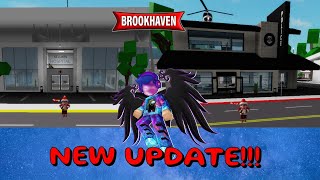 Explore The Brookhaven RP 🏠 New Police Station Hospital amp School [upl. by Radnaxela150]