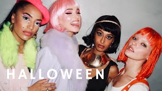 GRWM amp Elsa Hosk for Halloween  Martha Hunt [upl. by Oigres181]