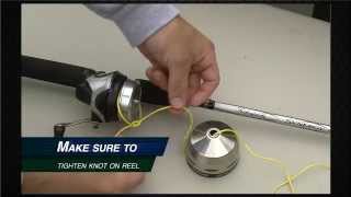 How to Respool a Spincast Reel [upl. by Aynatal]