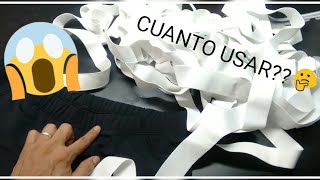 Mira Como coser CORRECTAMENTE el Elástico en prenda en maquina overlock video 📹 Sugerido [upl. by Roehm]