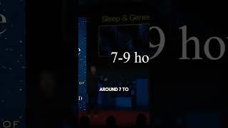 How much sleep do we need sleep science shorts [upl. by Boland]