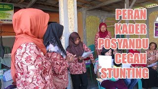 Peran Kader Posyandu Cegah Stunting promkesbondowoso [upl. by Lyndell]