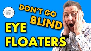 EYE FLOATERS DONT make this MISTAKE Youtube eye doctor explains [upl. by Mchail]