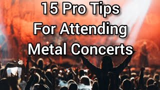 15 Best Tips For Attending Concerts [upl. by Biron]