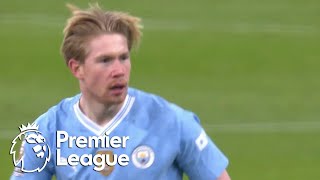 Kevin De Bruyne puts Manchester City level against Newcastle  Premier League  NBC Sports [upl. by Artenra]