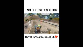 no footsteps tricks confirm ✅ pubgmobile vipax pubg bgmimyths vipex pubgm bgmi pubgmyths [upl. by Barstow]