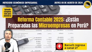 Reforma Contable 2025 ¿Están Preparadas las Microempresas en Perú comidoyresumido [upl. by Ailemaj203]