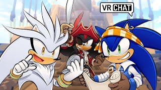 Silvers Quest With Captain Shadow amp Pirate Sonic VR Chat [upl. by Aryam]