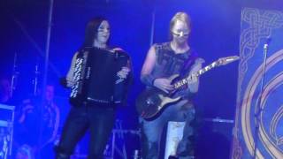 Ensiferum  Iron Live at Carpatian Alliance 2016 [upl. by Kosak]