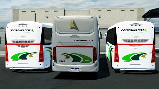 Autobús Coordinados Busscar Vista Bus 360 Celaya  Querétaro México American Truck Simulator [upl. by Clark]