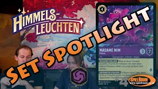 Lorcana Set Spotlight  Himmelsleuchten  Amethyst  SpielRaum Deutsch [upl. by Annaili444]