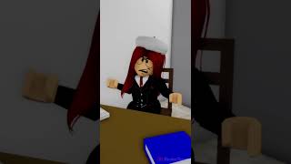 PROFESORA NO ERA FELIZ CON SU VIDA PARTE 2 shorts roblox [upl. by Ellatnahc]