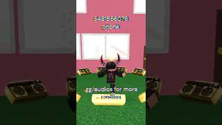 JOIN ggaudios 🔊NEW ROBLOX BYPASSED AUDIO CODES IDS 2023 PHONK BRAZIL FUNK [upl. by Eelorac]