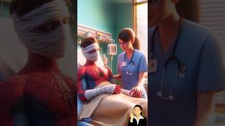 💥❤ evolution of SpiderMan And Joker With Nurse ✅️ marvel avengers spiderman shorts [upl. by Geesey]