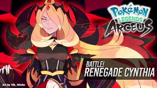 Battle RENEGADE CYNTHIA ► Pokémon Legends Arceus [upl. by Nyllek727]